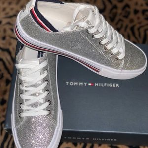 Silver TOMMY HILFIGER Sneakers